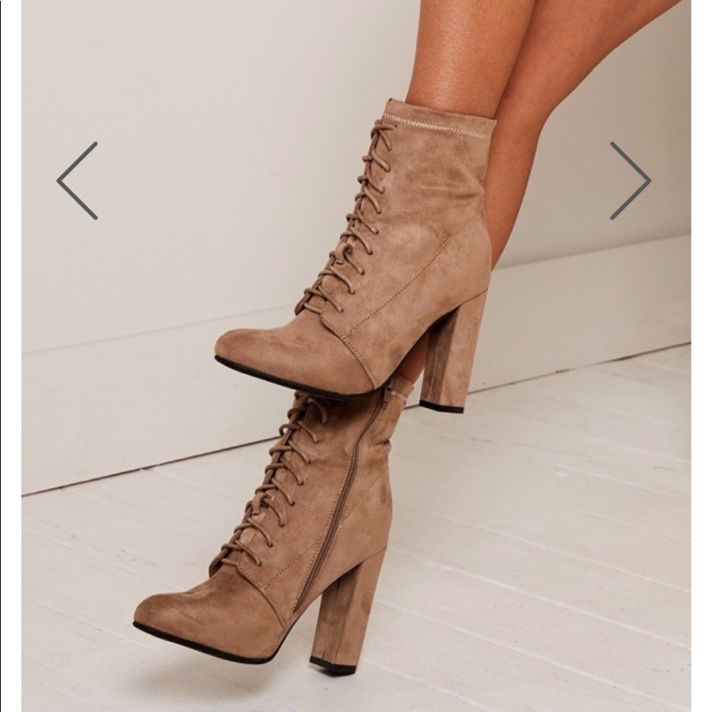 Therapy - Aiken Boots in Taupe Micro